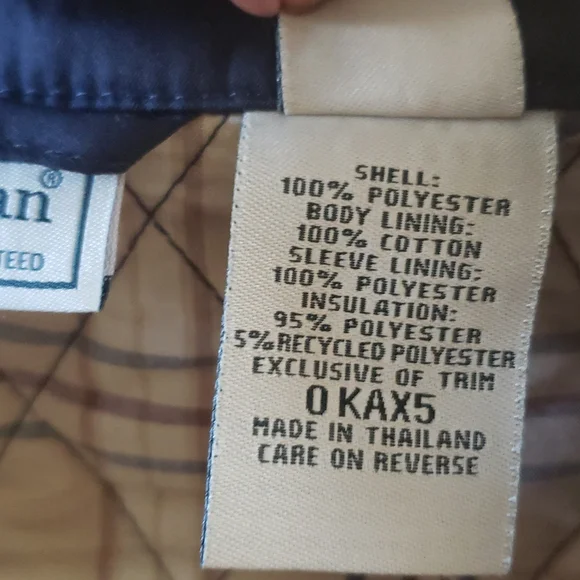 L.L. Bean Quilted Coat - Picture 5 of 8